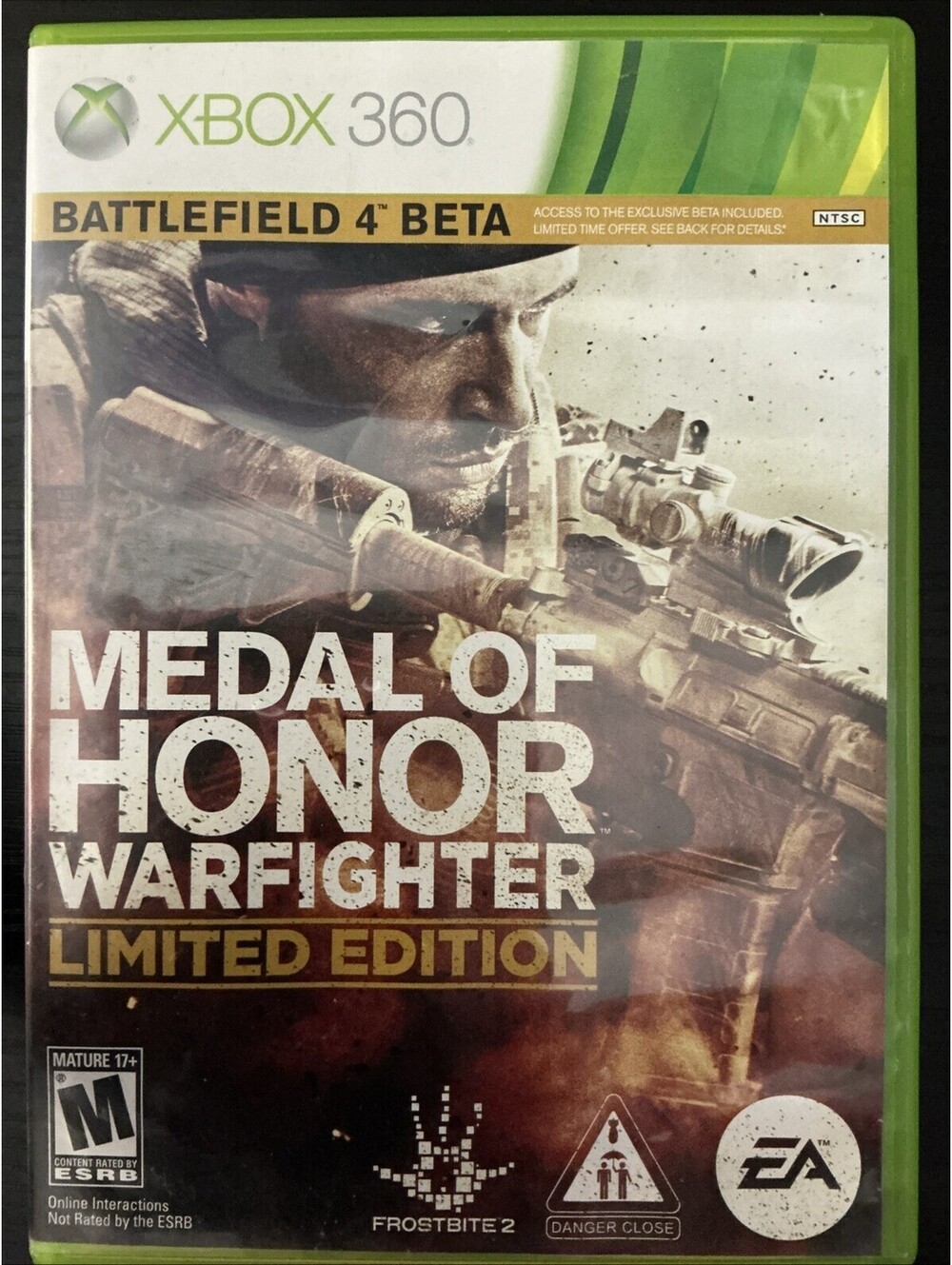 Medal of Honor: Warfighter -- Limited Edition (Microsoft Xbox 360) - CIB - Teste
